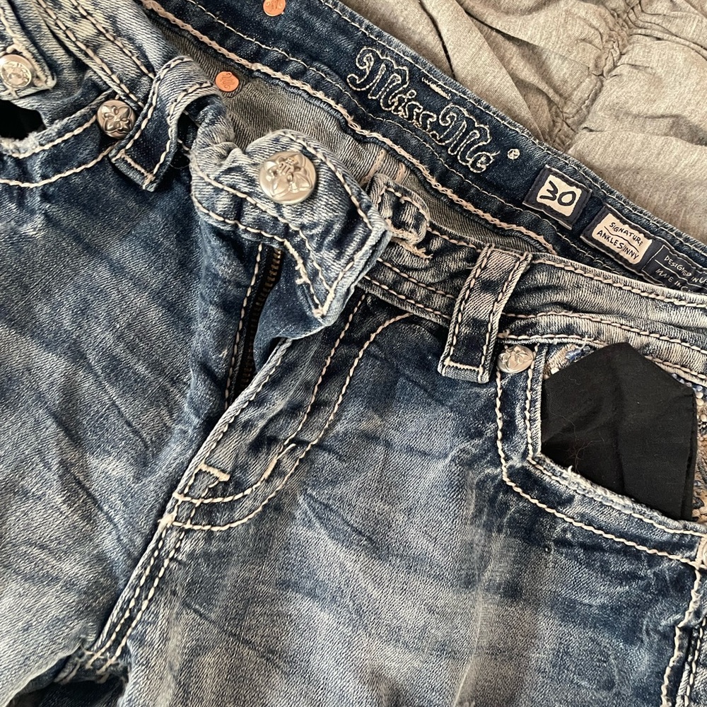 Miss Me embellished jeans size 30